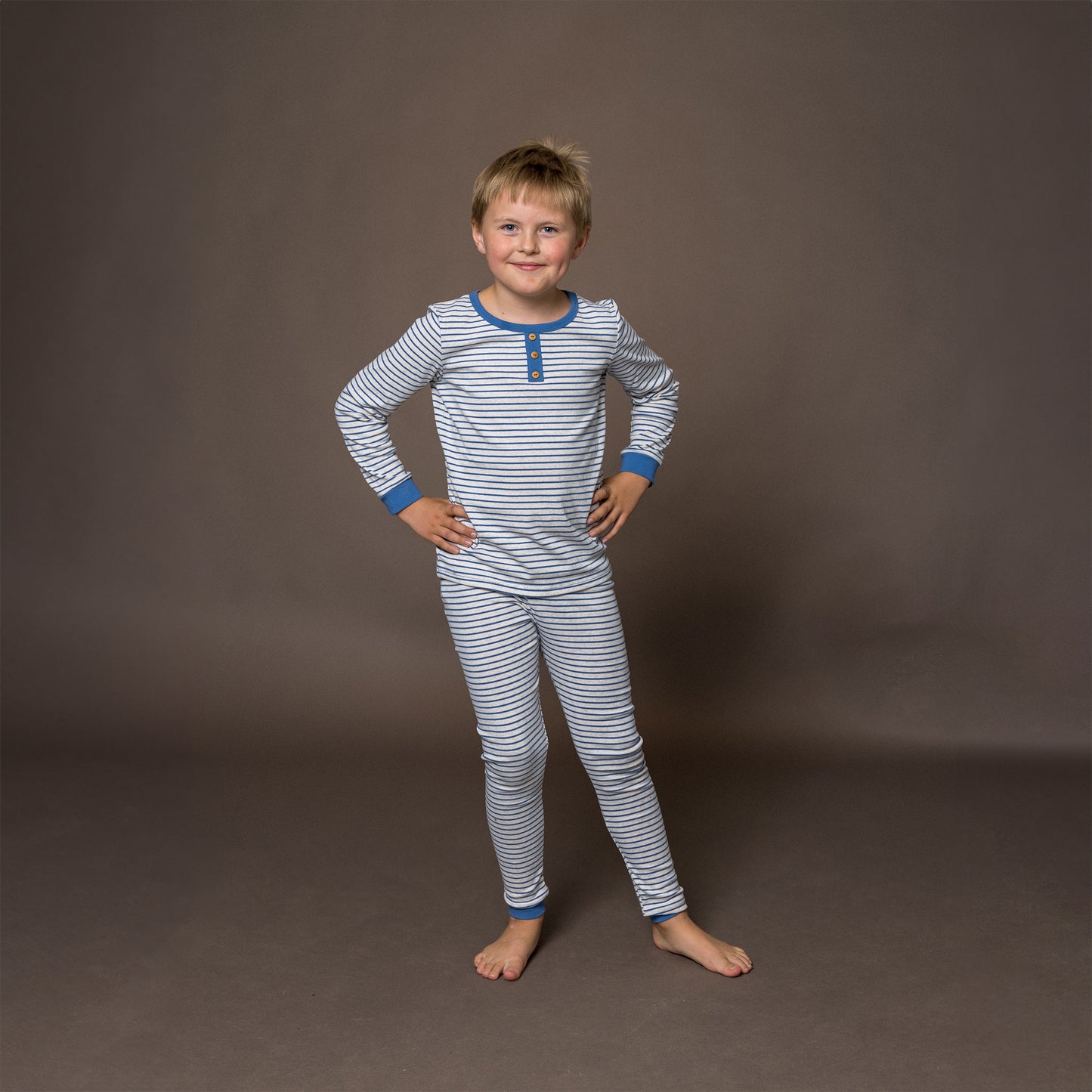 INNIRÓ - börn blátt/röndótt