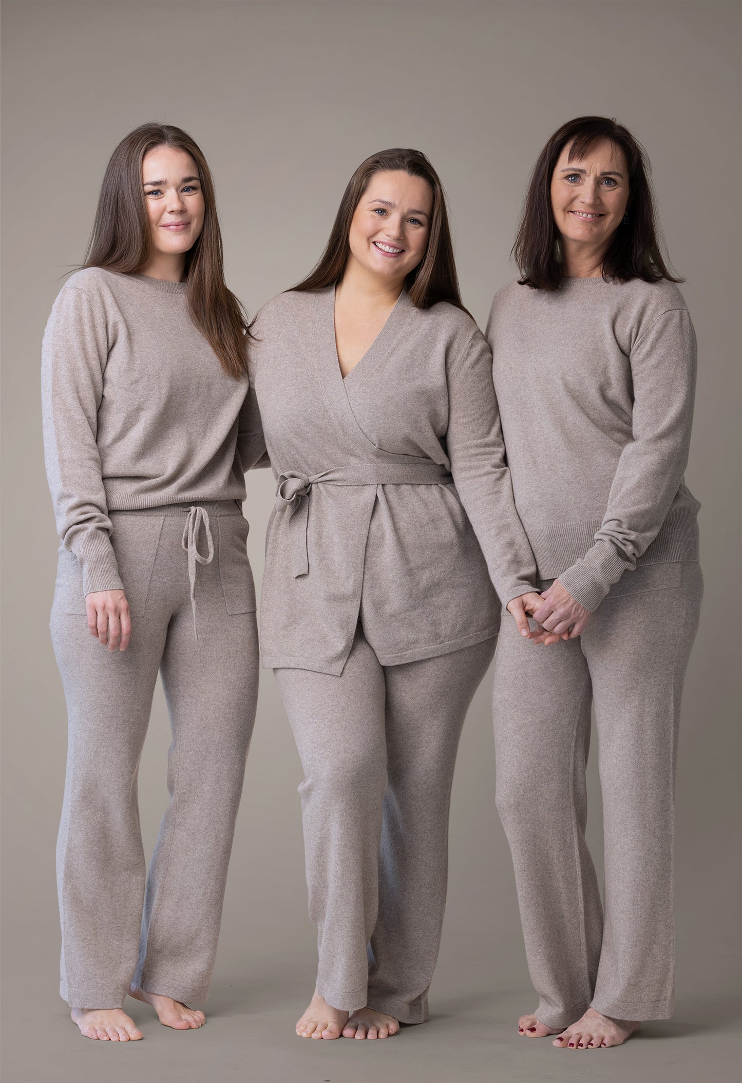 HEIMARÓ Cashmere - Buxur brúnar