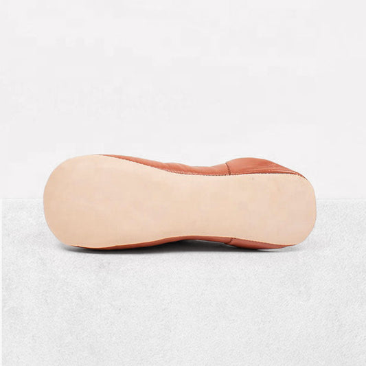 Börn - INNISKÓR ferskjulitaðir