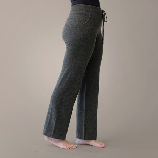 HEIMARÓ Cashmere - Buxur grænar